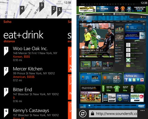 Windows Phone 芒果位置搜寻服务