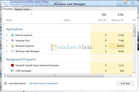 打开Windows 8 M2 7955版四大隐藏功能