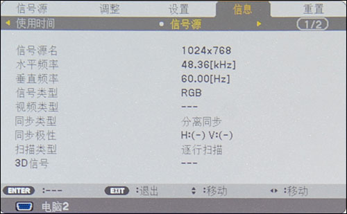 NEC NP216 投影机