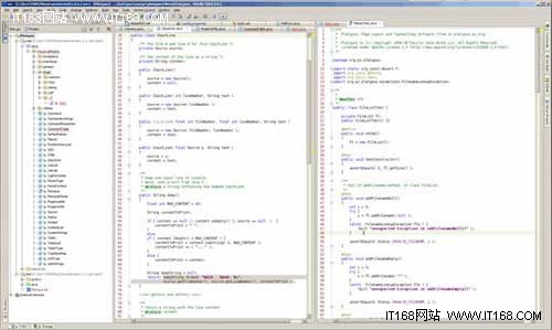IntelliJ IDEA有两个并排的编辑器
