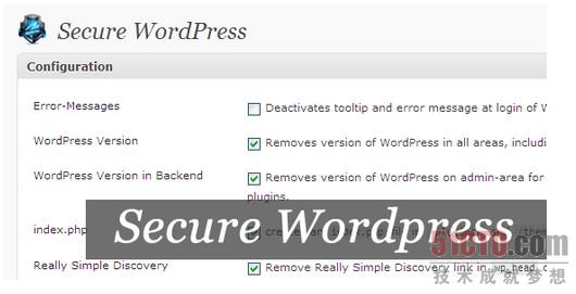 Secure WordPress