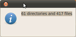 Filecount.py 输出