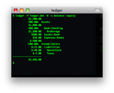 ledger