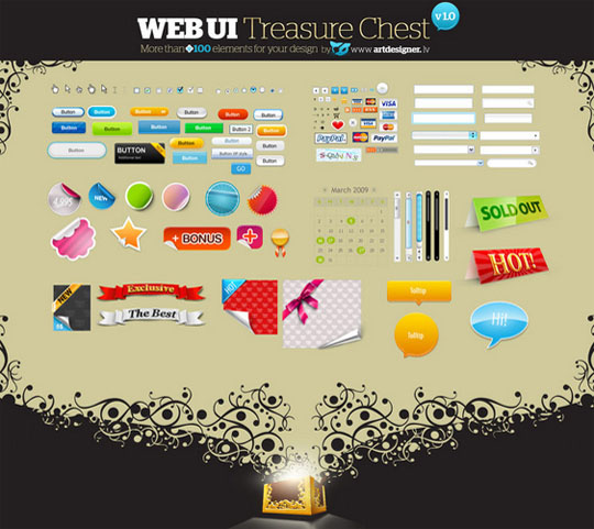 Web UI 百宝箱