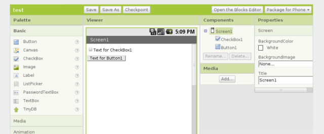 Android的App Inventor