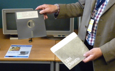 IBM 8in floppy disk