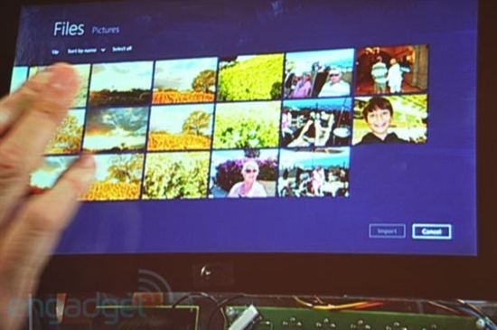 微软首次展示Windows 8