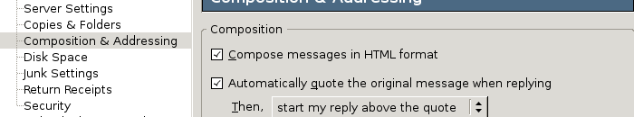 Thunderbird/mail
