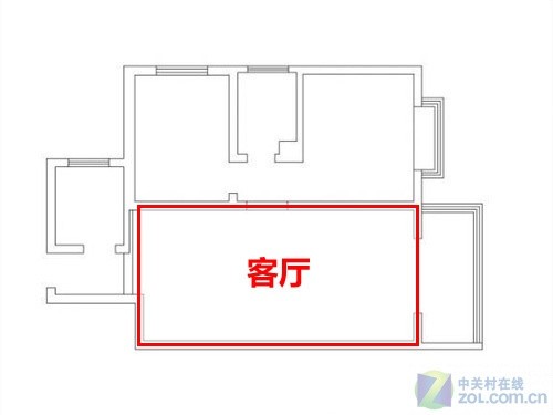 20平米大客厅 为网友建大众型客厅影院 