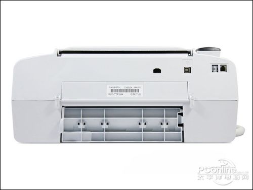HP Officejet J3606传真一体机背部
