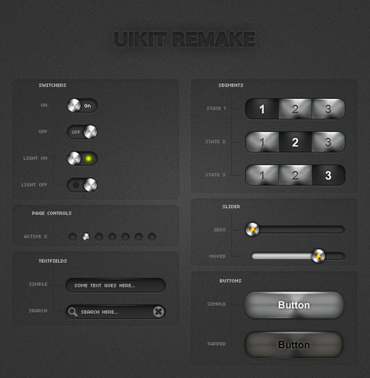 iPhone UI 套件
