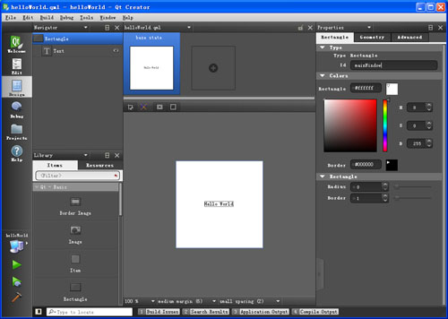 浅析Qt Quick Designer