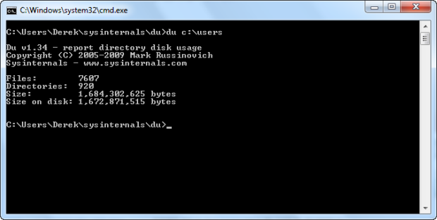 Disk Usage