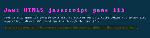 非常棒的 JavaScript 游戏开发框架推荐