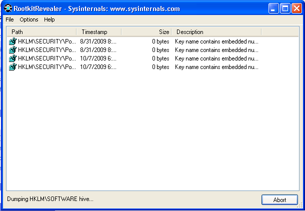 RootkitRevealer