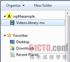 一个带有自定义的打开路径的Windows7打开文件对话框