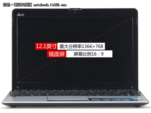 贝壳本风格依旧、配有两个USB3.0接口 