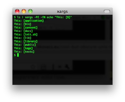 xargs