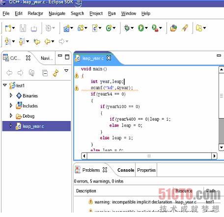 Linux PPC/Eclipse/C