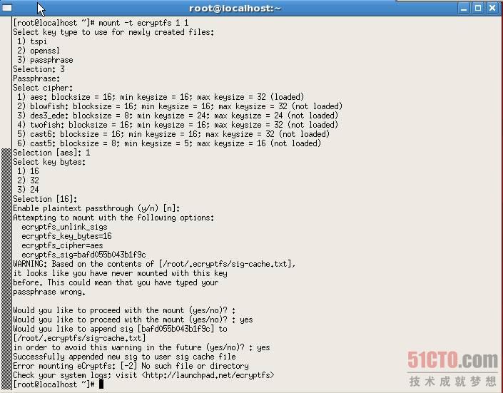 RHEL 6挂载界面
