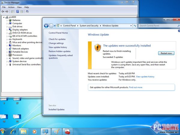 详解Windows 7自动硬件驱动更新功能