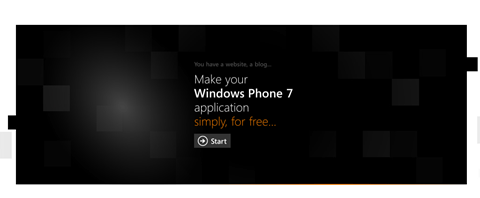 无代码生成你的Windows Phone 7应用