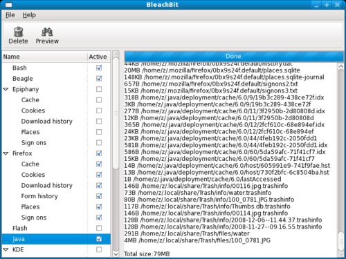 BleachBit 是一款专为 Linux 设计的系统清理工具