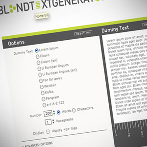 BlindTextGenerator