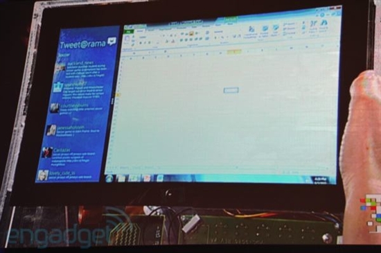 微软首次展示Windows 8