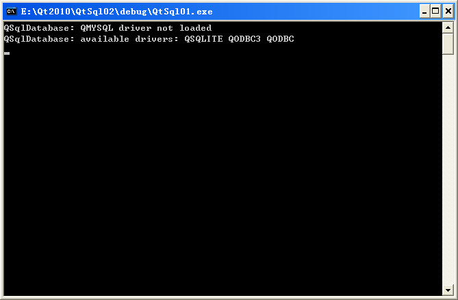 qmake “INCLUDEPATH+=C:\\MySQL\\include” “LIBS+=C:\\MySQL\\lib\\opt\\libmysql.lib” mysql.pro