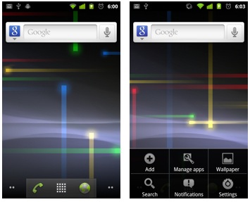 Android 2.3 UI