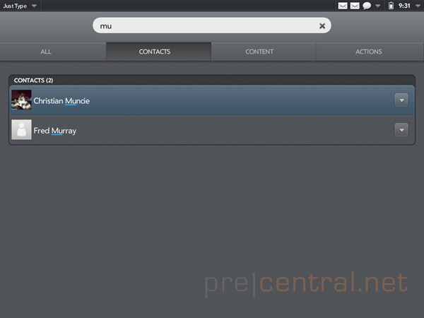 图8：Contacts标签