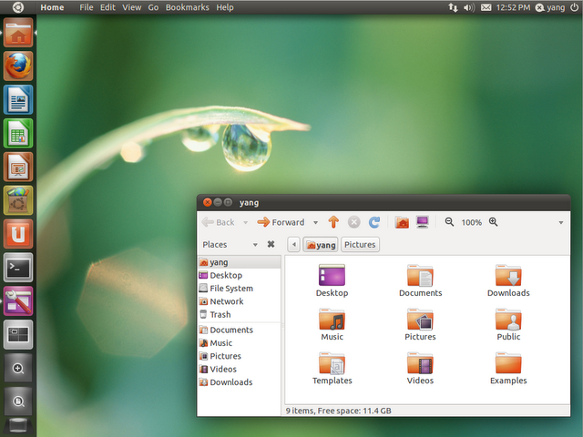Ubuntu 11.04 的桌面环境 Unity