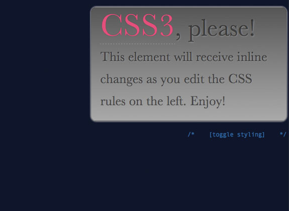 CSS3工具
