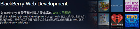 BlackBerry Web Development