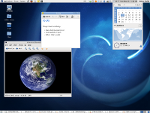 基于 GNOME 的默认 Fedora 桌面环境