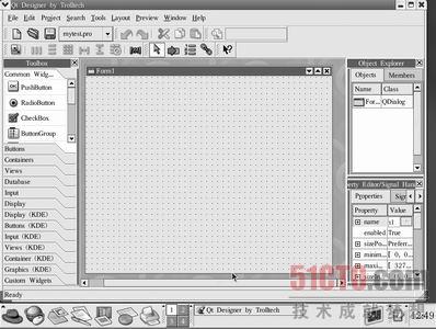 嵌入式Linux用Qt Designer快速开发