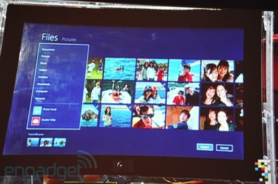 微软首次展示Windows 8