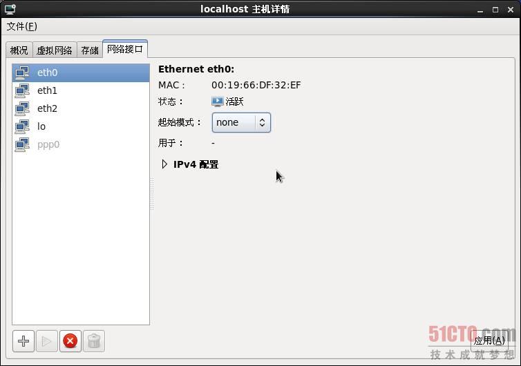 RHEL 6虚拟化管理工具多了一个网络接口界面