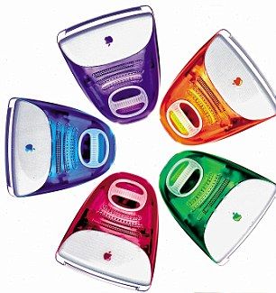 ***个彩色iMac G3系列产品