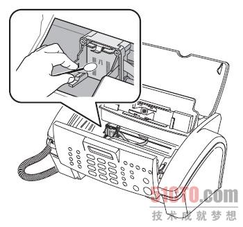 怎样清洁三星SF-341P打印机墨水盒