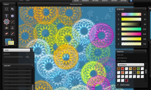 10个超棒的HTML5素描及绘画设计工具