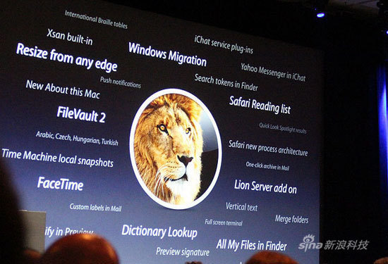 全新Mac OS X Lion