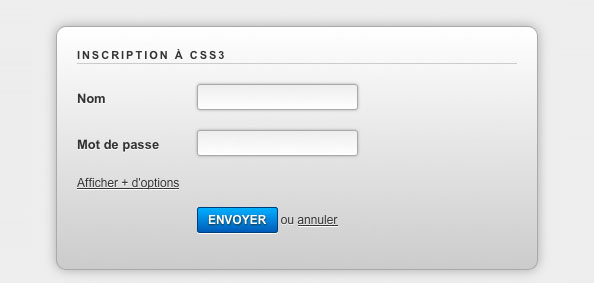 10 个漂亮的 CSS3 表单制作教程