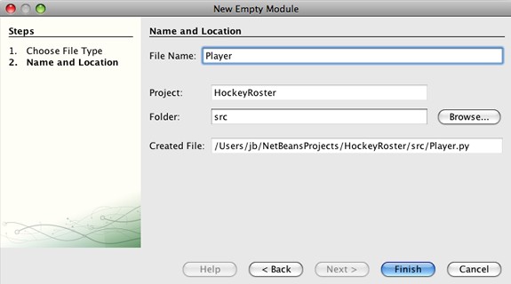 使用 NetBeans IDE 开发 Python 应用程序