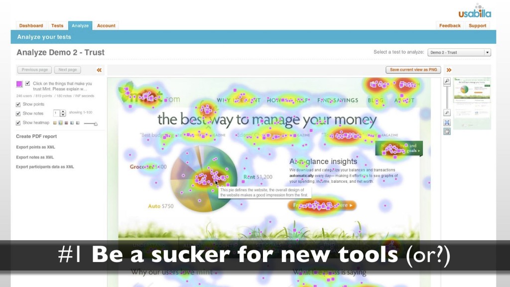 Skill 1: be a sucker for new tools
