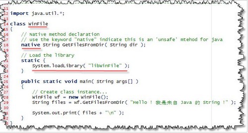 java