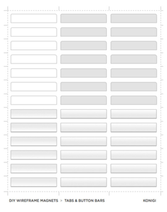 Wireframe Magnets (DIY Kit)