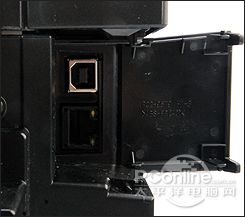 惠普P1606dn背部接口
